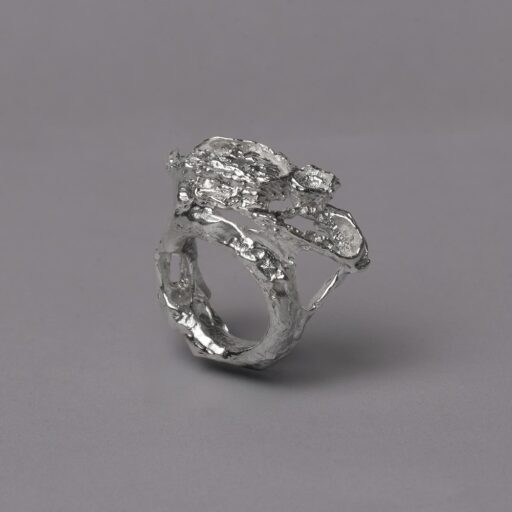 Coral Fossil Ring 10132