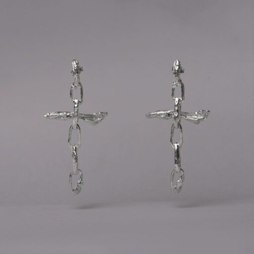 Chain Cross Earrings 20110