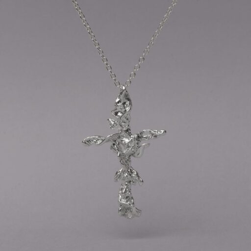 Flower Cross Pendant 30113